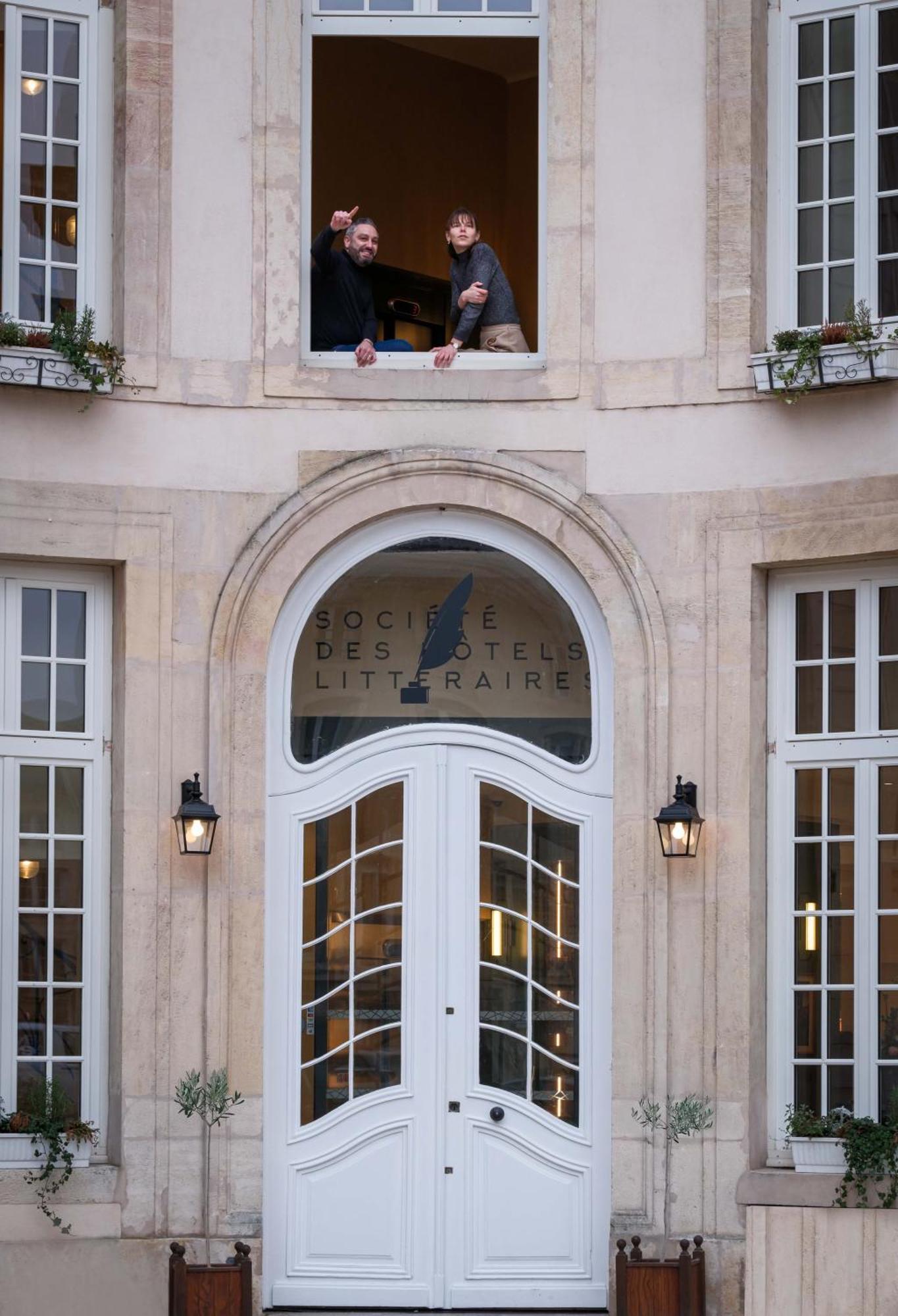 Hotel Litteraire Stendhal Et Spa น็องซี ภายนอก รูปภาพ